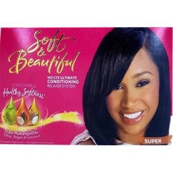 Soft & Beautiful No-lye Ultimate Conditioning Relaxer System Super
